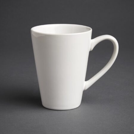 Olympia Cafe Latte Cup White - 340ml (Box 12)