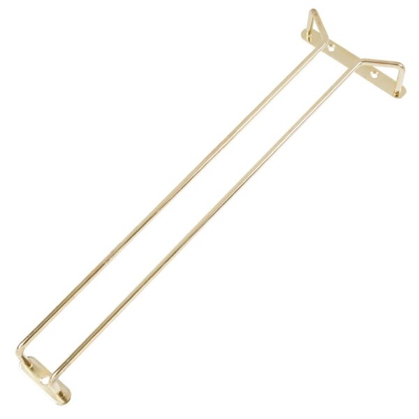 Stemware Rack Brass - 410mm 16"