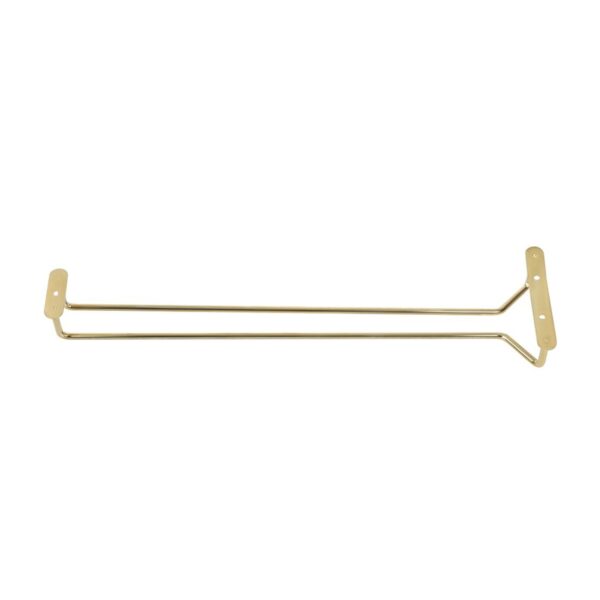 Stemware Rack Brass - 410mm 16" - Image 6