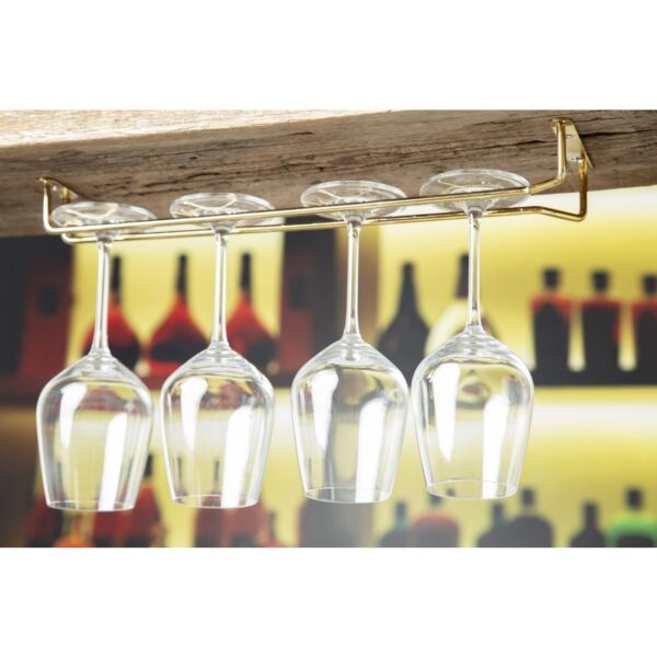 Stemware Rack Brass - 410mm 16" - Image 7