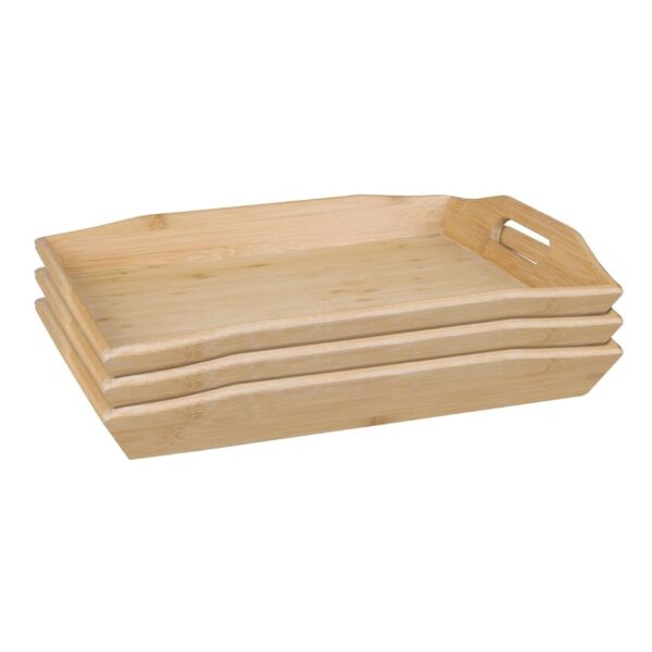 Olympia Bamboo Butler Tray Small 290x381x55mm - Image 5