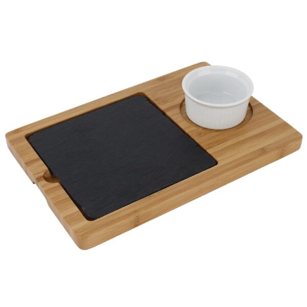 Olympia Wooden Tray for CK409 Slate Platter - Image 2