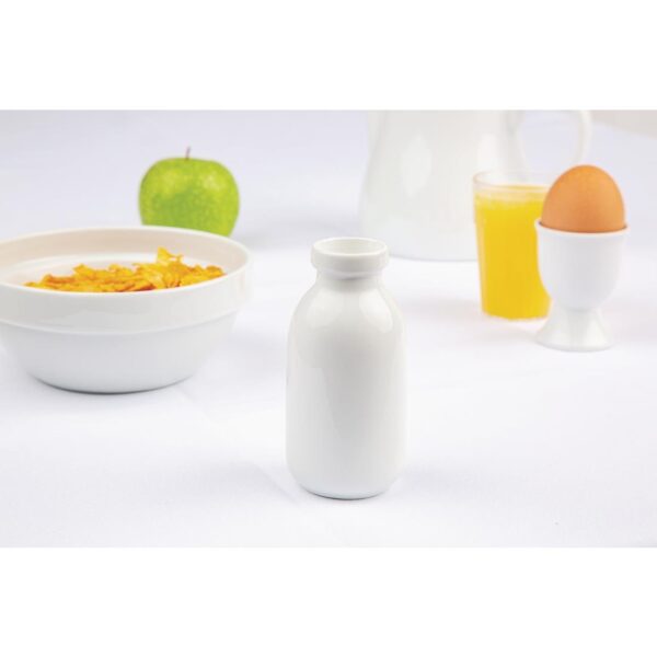 Olympia White Mini Milk Bottle - 145ml 5oz (Box 12) - Image 7