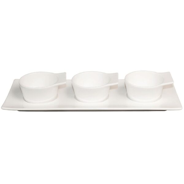 Olympia Lumina Winged Ramekin Dish - 60ml 2oz 80x70x35mm (Box 6) - Image 3