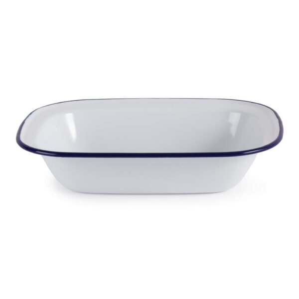 Olympia Enamel Rectangular Serving Dish - 280x195x55mm 11x7 1/2x2 1/4" (Box 6) - Image 2