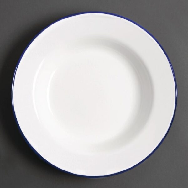 Olympia Enamel Soup Plate - 9" (Box 6) - Image 3
