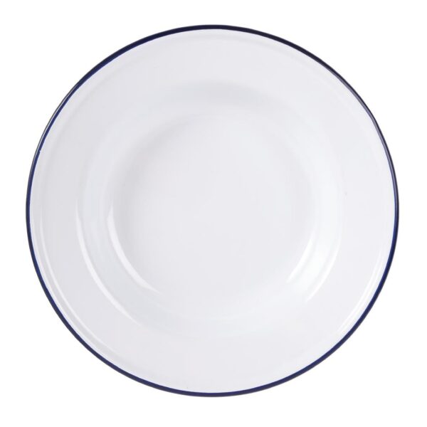 Olympia Enamel Soup Plate - 9" (Box 6) - Image 5