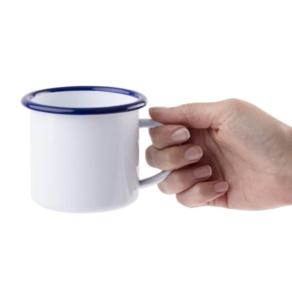 Olympia Enamel Mug - 350ml (Box 6) - Image 8