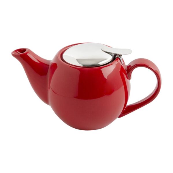 Olympia Cafe Teapot Red - 510ml (Box 1) - Image 3