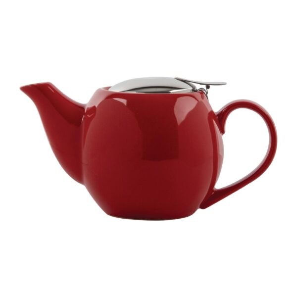 Olympia Cafe Teapot Red - 510ml (Box 1) - Image 4