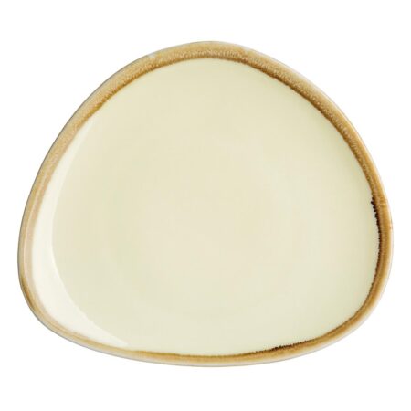 Olympia Kiln Sandstone Tri Plate - 165mm 6.5" (Box 6)