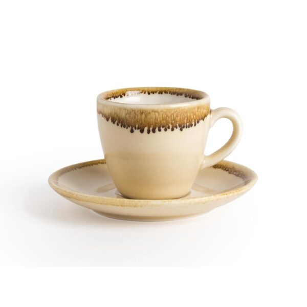 Olympia Kiln Sandstone Saucer (For GP328) - 115mm (Box 6) - Image 2