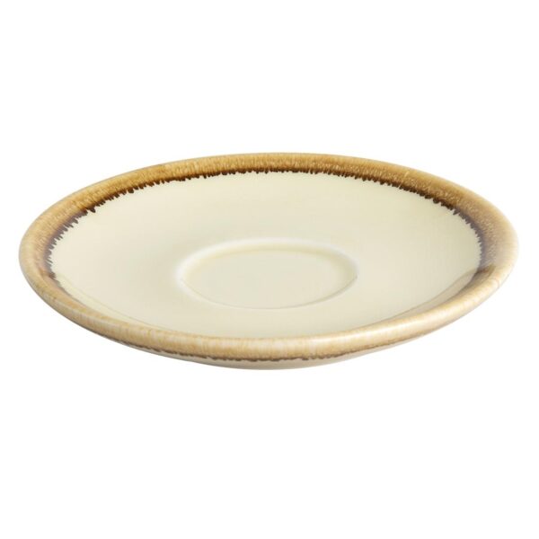 Olympia Kiln Sandstone Saucer (For GP328) - 115mm (Box 6) - Image 3