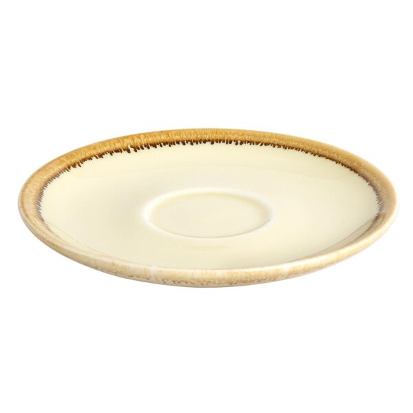 Olympia Kiln Sandstone Saucer (For GP330) - 140mm (Box 6) - Image 3