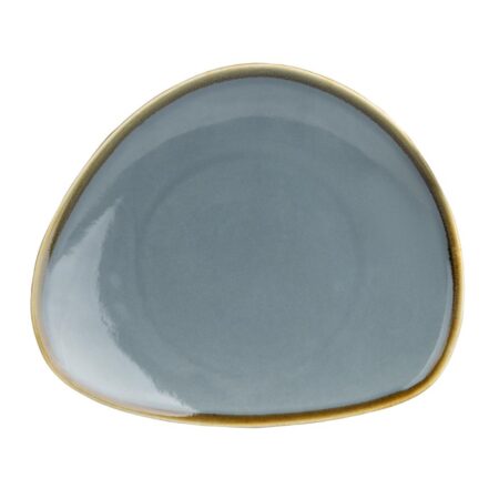 Olympia Kiln Ocean Tri Plate - 165mm 6.5" (Box 6)