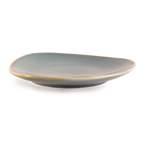 Olympia Kiln Ocean Tri Plate - 230mm 9" (Box 6) - Image 4