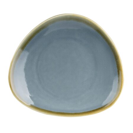 Olympia Kiln Ocean Tri Plate - 280mm 11" (Box 4)