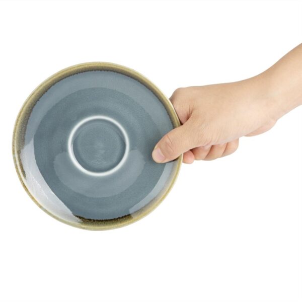 Olympia Kiln Ocean Saucer (For GP346) - 140mm (Box 6) - Image 5