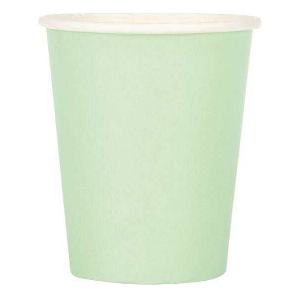 Fiesta Recyclable Hot Cup Single Wall Aqua 8oz (Box 1000) - Image 5