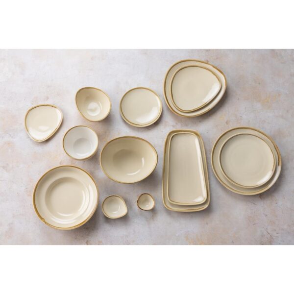 Olympia Kiln Sandstone Round Dipping Pot68x38mm 2 3/4x1 1/2" 50ml 1.75oz(Box 12) - Image 5