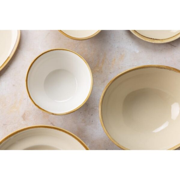 Olympia Kiln Sandstone Round Bowl - 140mm 5.5" (Box 6) - Image 5