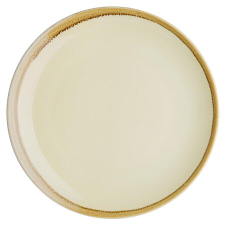 Olympia Kiln Sandstone Round Coupe Plate - 280mm 11" (Box 4)