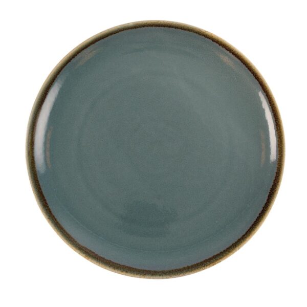 Olympia Kiln Ocean Round Coupe Plate - 280mm 11" (Box 4)