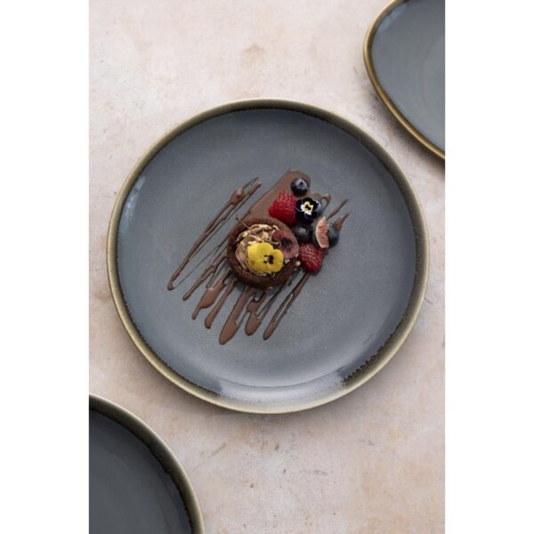 Olympia Kiln Ocean Round Coupe Plate - 280mm 11" (Box 4) - Image 8
