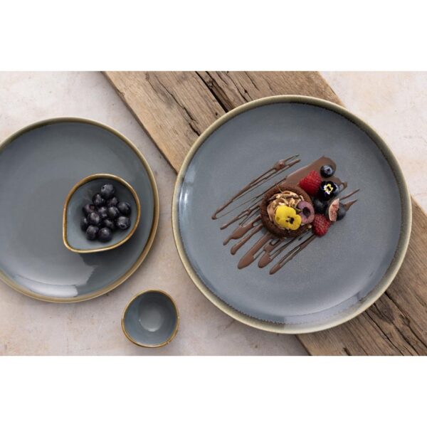 Olympia Kiln Ocean Round Coupe Plate - 280mm 11" (Box 4) - Image 9