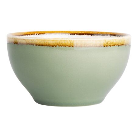 Olympia Kiln Moss Round Bowl - 140mm 5.5" (Box 6)