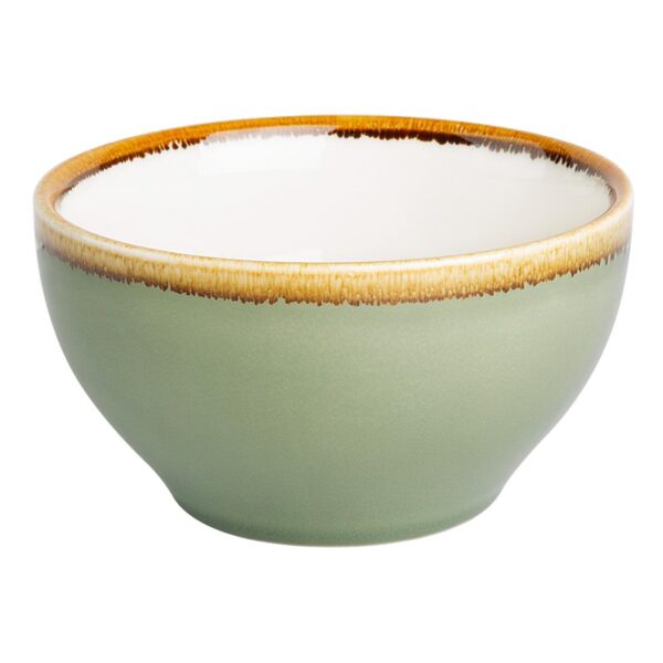 Olympia Kiln Moss Round Bowl - 140mm 5.5" (Box 6) - Image 2