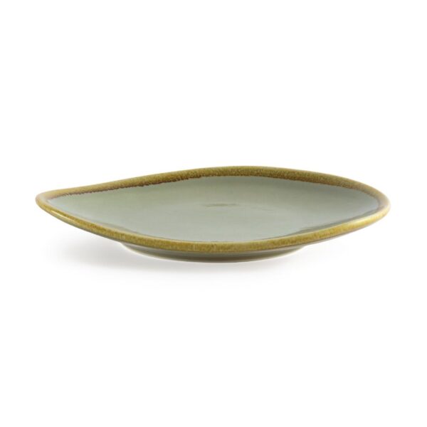 Olympia Kiln Moss Tri Plate - 230mm 9" (Box 6) - Image 6
