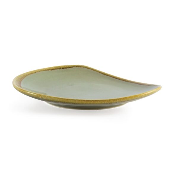 Olympia Kiln Moss Tri Plate - 230mm 9" (Box 6) - Image 7