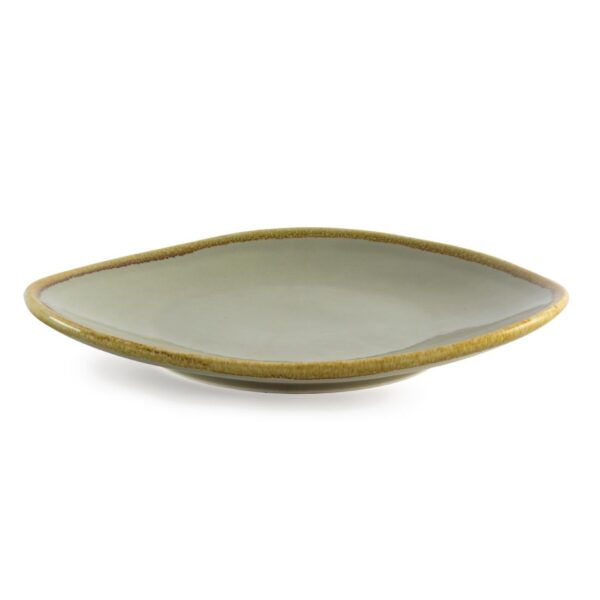 Olympia Kiln Moss Tri Plate - 280mm 11" (Box 4) - Image 3
