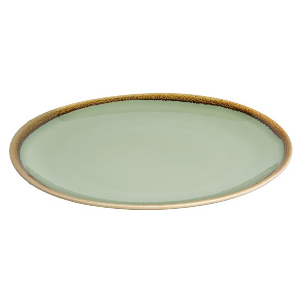 Olympia Kiln Moss Round Coupe Plate - 280mm 11" (Box 4) - Image 2