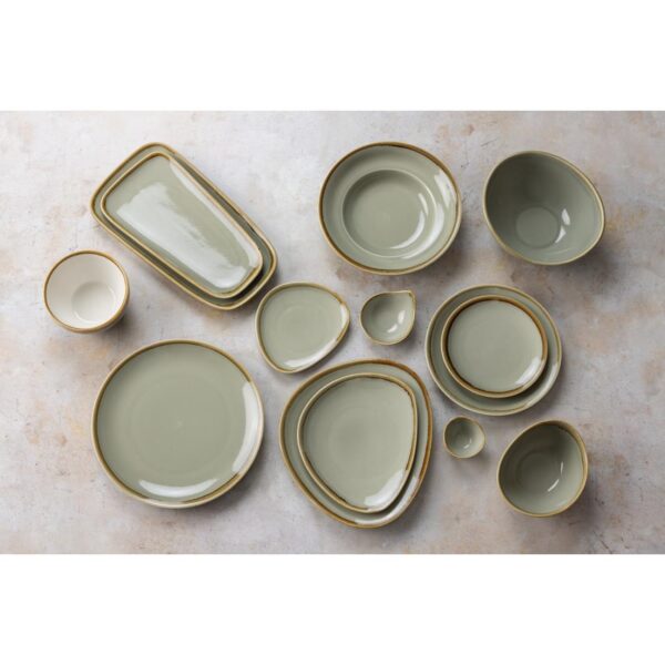 Olympia Kiln Moss Platter Medium - 295x142x23(H)mm (Box 4) - Image 6
