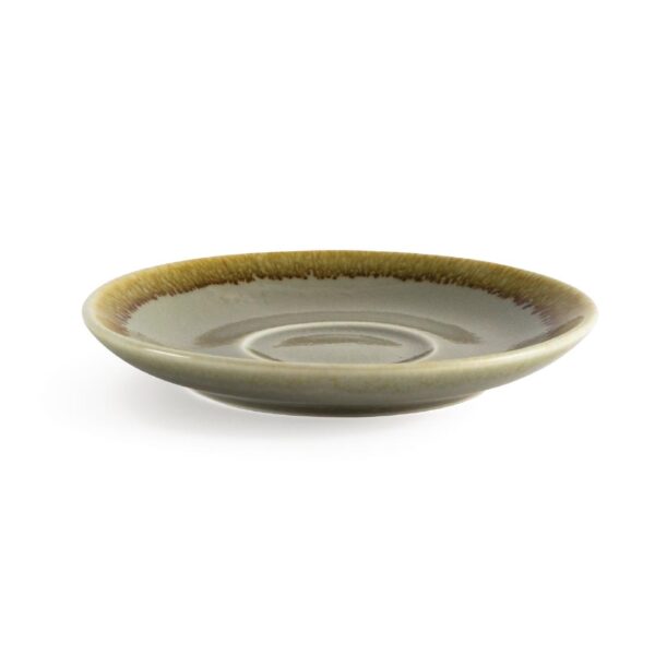 Olympia Kiln Moss Saucer (For GP476) - 115mm (Box 6) - Image 3