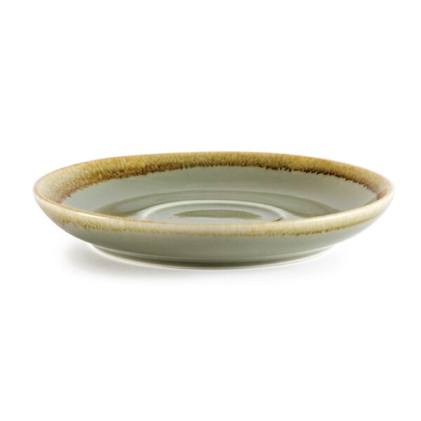 Olympia Kiln Moss Saucer (For GP480) - 160mm (Box 6) - Image 4