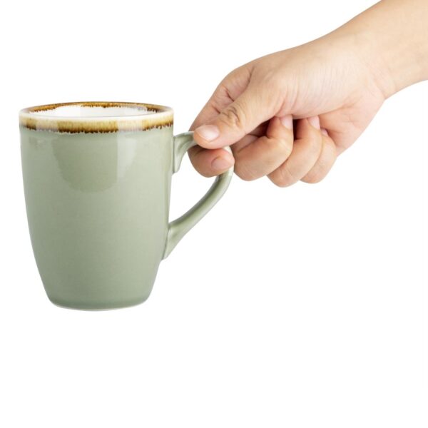 Olympia Kiln Moss Mug - 340ml 12oz (Box 6) - Image 4