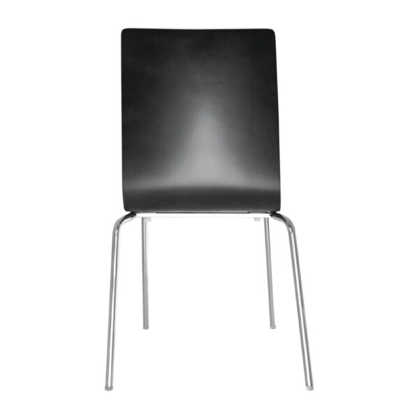 Bolero Square Back Sidechair Black (Pack 4) - Image 2