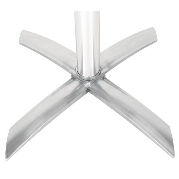 Bolero Flip Top Poseur Table St/St - 600mm dia - Image 2