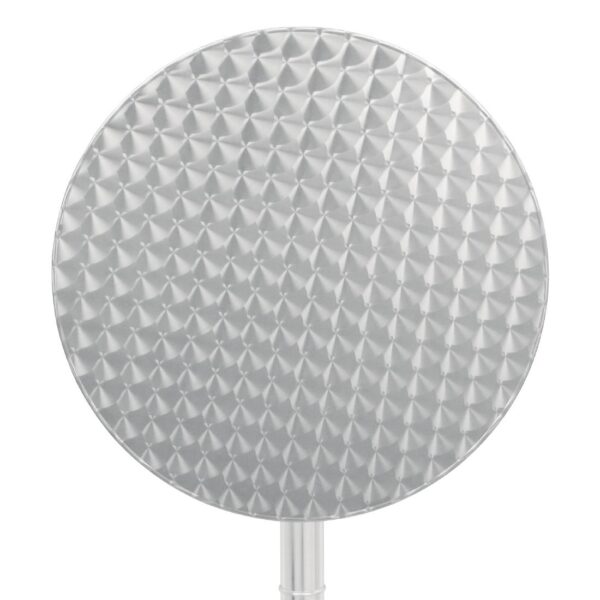 Bolero Flip Top Poseur Table St/St - 600mm dia - Image 3