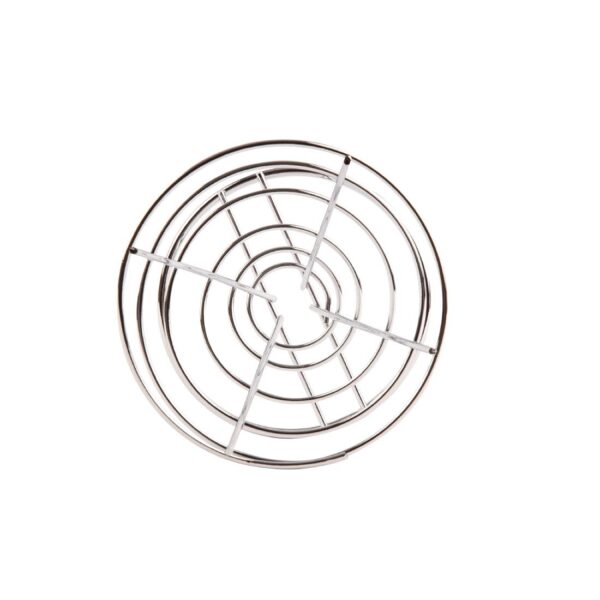 Olympia French Fry Holder Chrome Wire Cone - 175(h)x115(dia)mm - Image 4