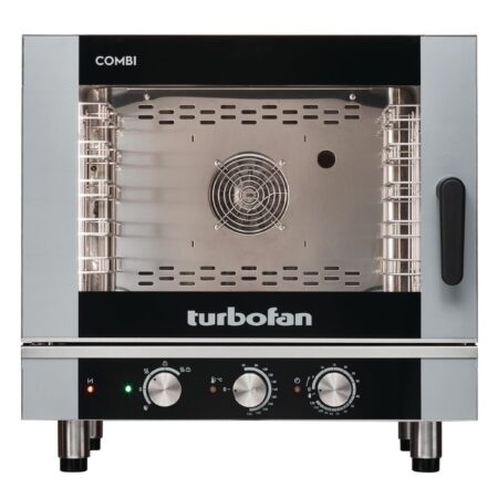Turbofan Electric Combi Oven Full Size 5-Tray Manual Controls (Direct)