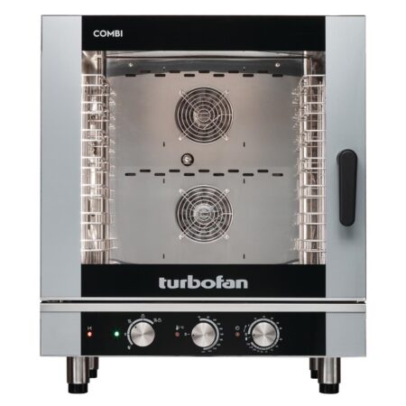 Turbofan Electric Combi Oven Full Size 7-Tray Manual Controls (Direct)