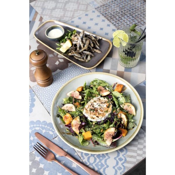 Olympia Kiln Smoke Platter Small 260x115x21(H)mm 10.25x4.5" (Box 6) - Image 2