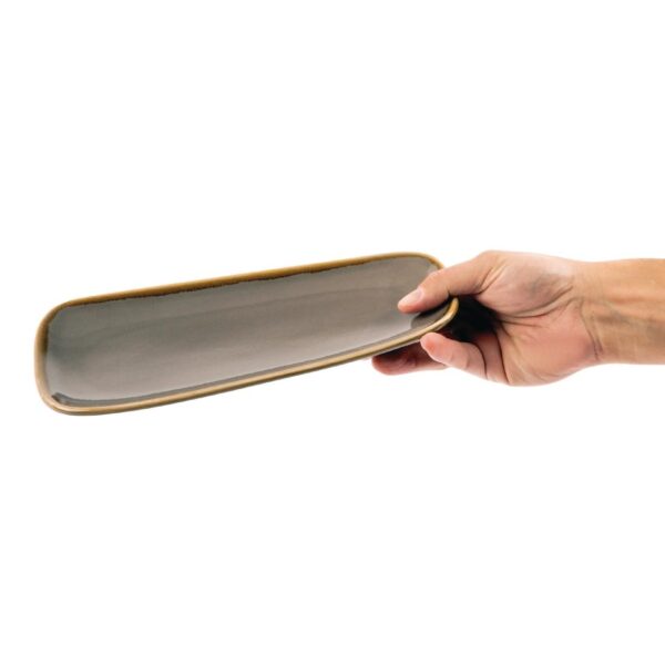 Olympia Kiln Smoke Platter Small 260x115x21(H)mm 10.25x4.5" (Box 6) - Image 5