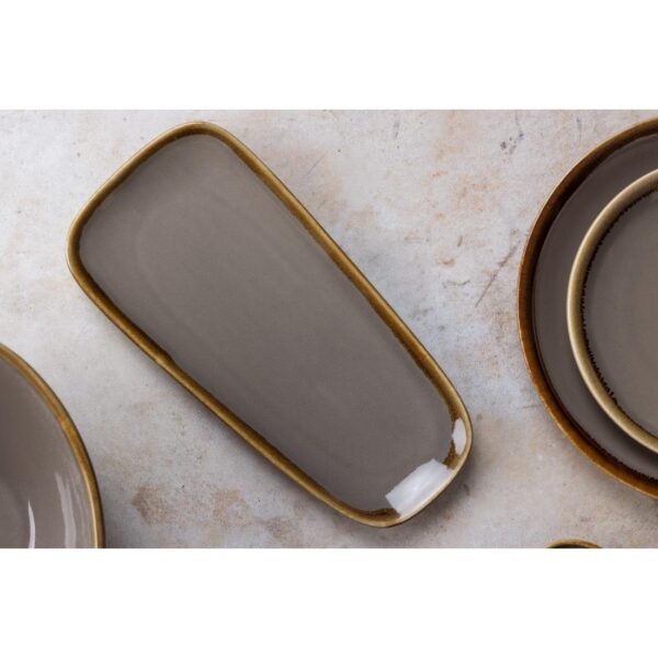 Olympia Kiln Smoke Platter Small 260x115x21(H)mm 10.25x4.5" (Box 6) - Image 6