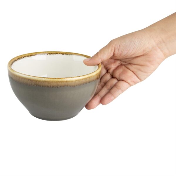 Olympia Kiln Smoke Round Bowl 140mm 5.5" (Box 6) - Image 3
