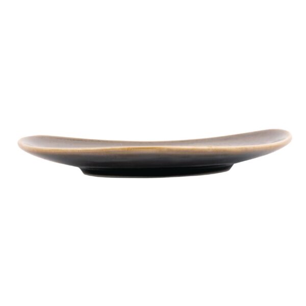 Olympia Kiln Smoke Tri Plate 230mm 9" (Box 6) - Image 3